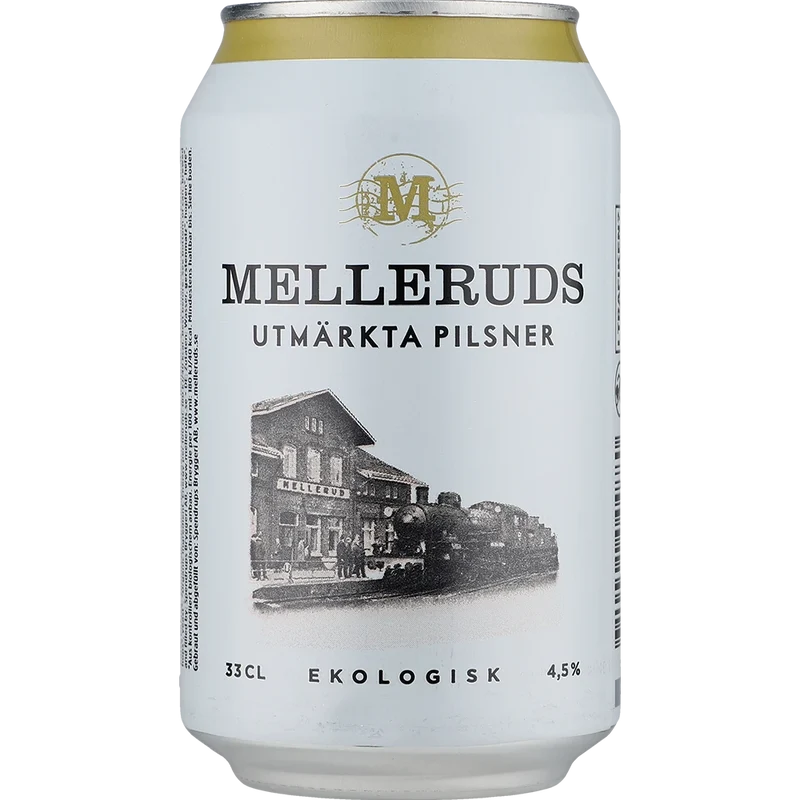 Melleruds Utmärkta Pilsner 4,5% 24x0,33L Dose zzgl. DPG Pfand