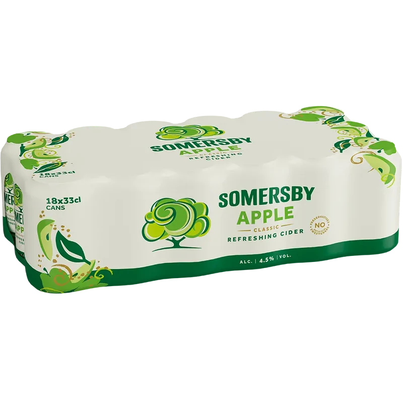Somersby Apple 4,5% 18x0,33L Dose zzgl. DPG Pfand