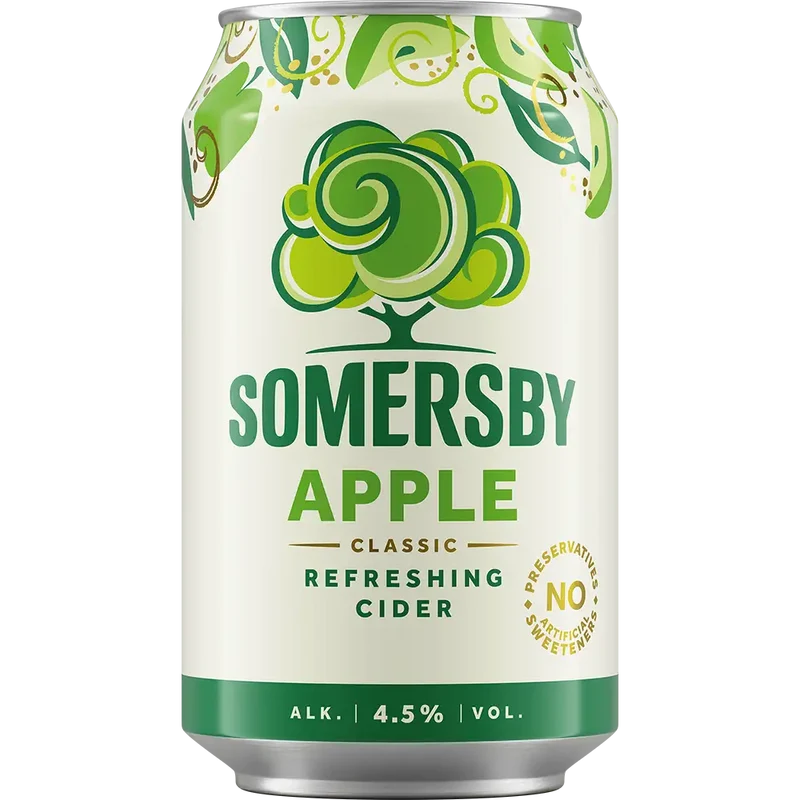 Somersby Apple 4,5% 18x0,33L Dose zzgl. DPG Pfand