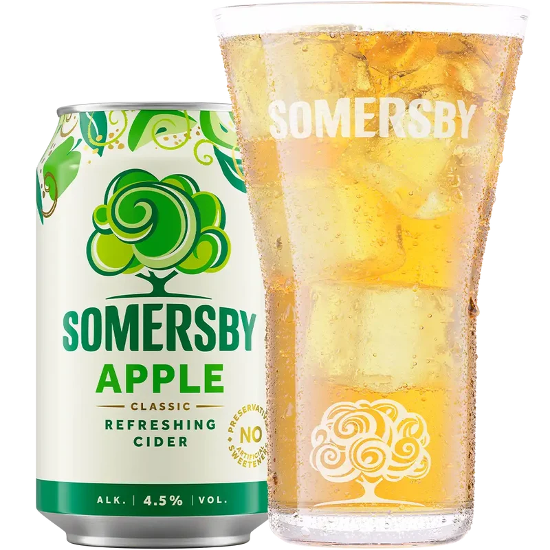 Somersby Apple 4,5% 18x0,33L Dose zzgl. DPG Pfand