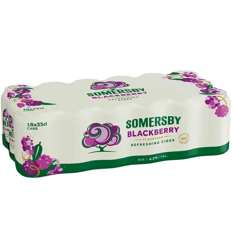 Somersby Blackberry 4,5% 18x0,33L Dose zzgl. DPG Pfand