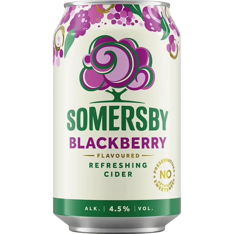 Somersby Blackberry 4,5% 18x0,33L Dose zzgl. DPG Pfand