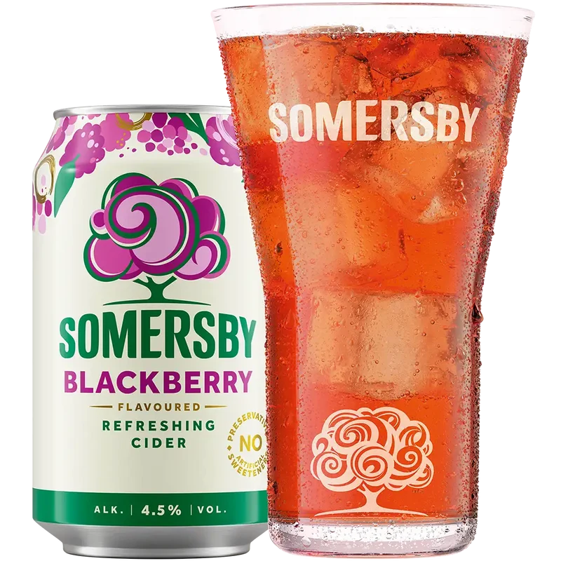 Somersby Blackberry 4,5% 18x0,33L Dose zzgl. DPG Pfand