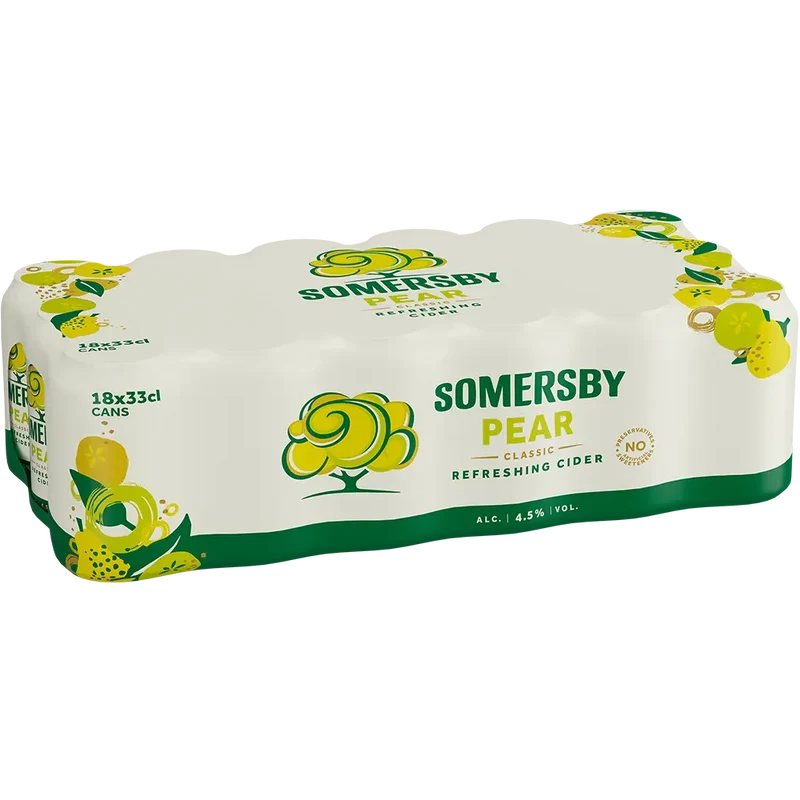 Somersby Pear 4,5% 18x0,33L Dose zzgl. DPG Pfand