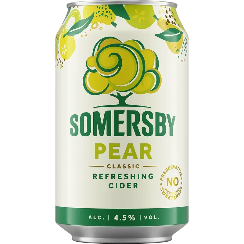 Somersby Pear 4,5% 18x0,33L Dose zzgl. DPG Pfand