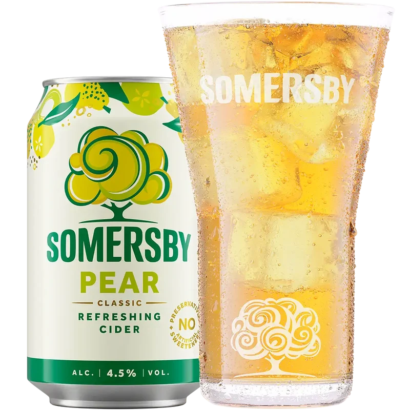 Somersby Pear 4,5% 18x0,33L Dose zzgl. DPG Pfand