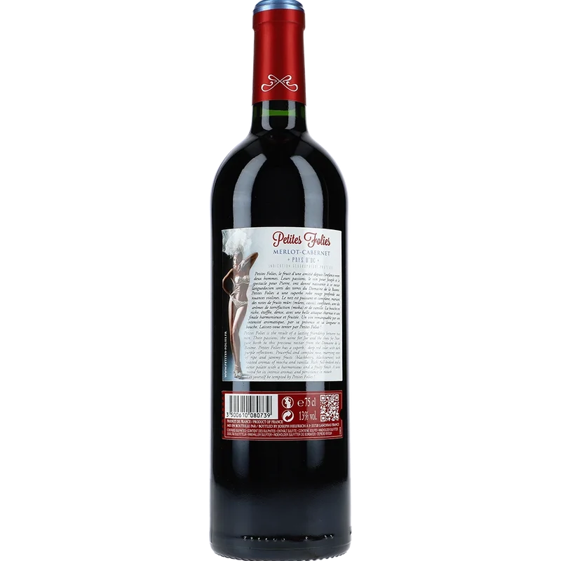 Petites Folies Peter & Joe Merlot-Cabernet 13.5 % 0,75L FL