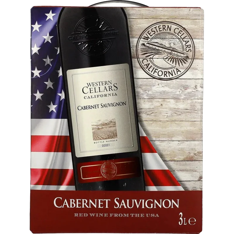 Western Cellars Cabernet Sauvignon 12.5 % 3L BIB