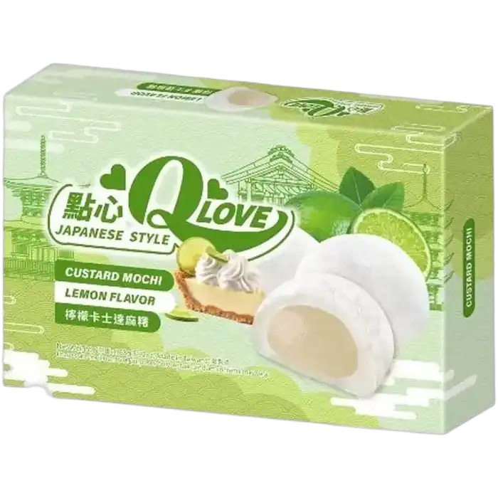 QLOVE Custard Mochi Lemon 168G