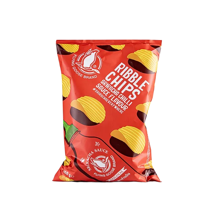 FLYING GOOSE Sriracha Ribble Chips 100G