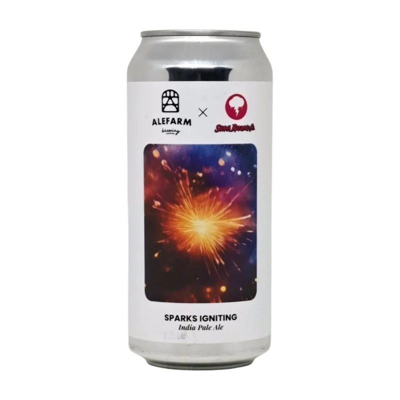 Alefarm Brewing Sparks Igniting | NEIPA