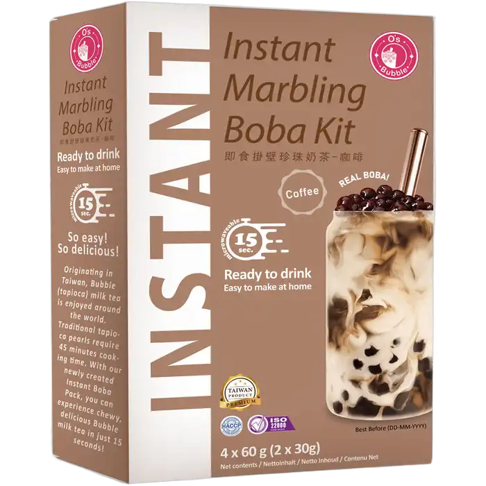 O's Bubble Instant Boba Coffee 240G