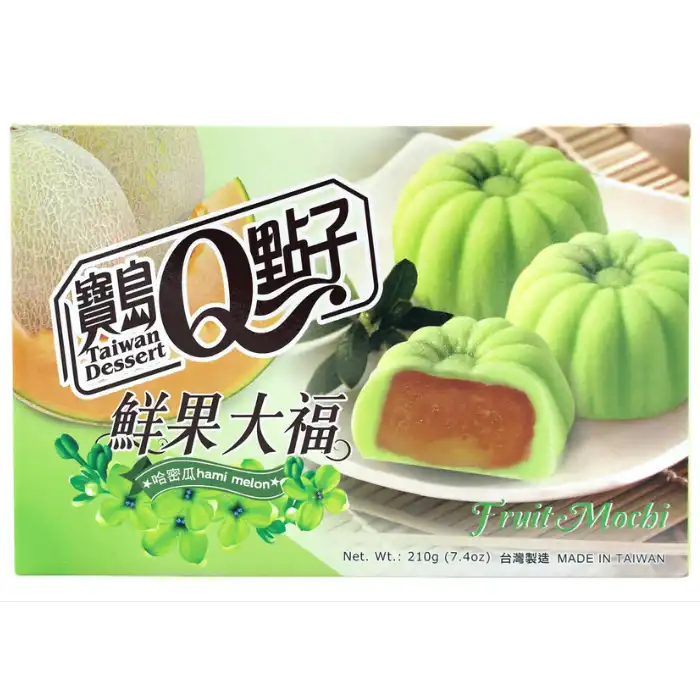 TW Q Fruit Mochi Hami Melon 210G