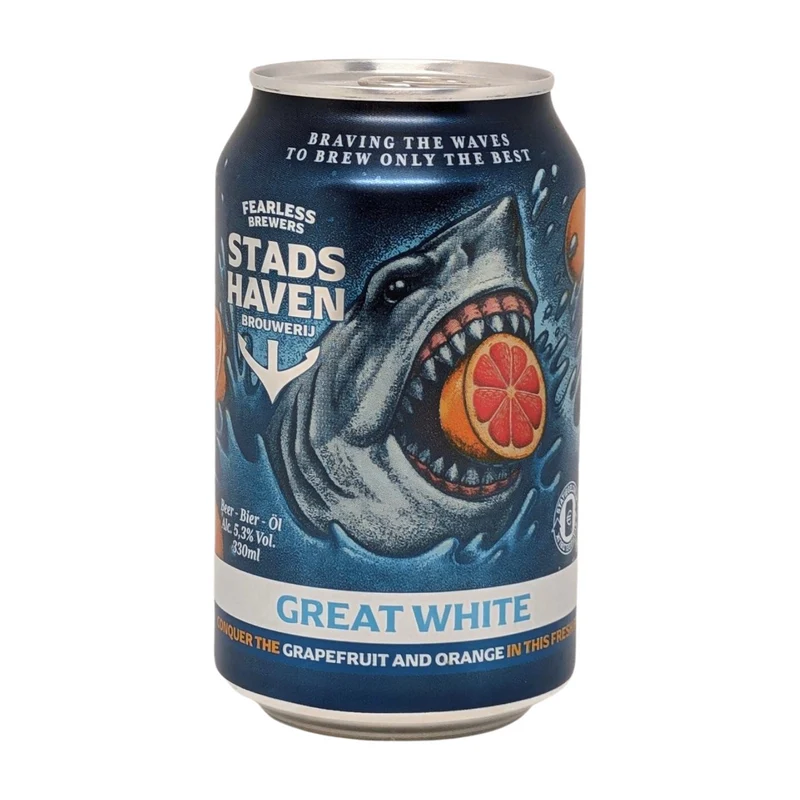 Stadshaven Brouwerij Great White | Witbier