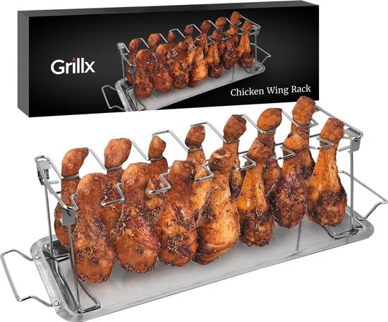 GrillX BBQ Hähnchenflügelhalter