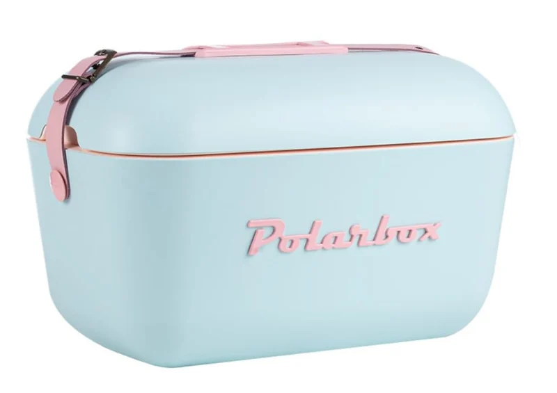Polarbox Kühlbox mit Schultergurt - Hellblau - 12 Liter