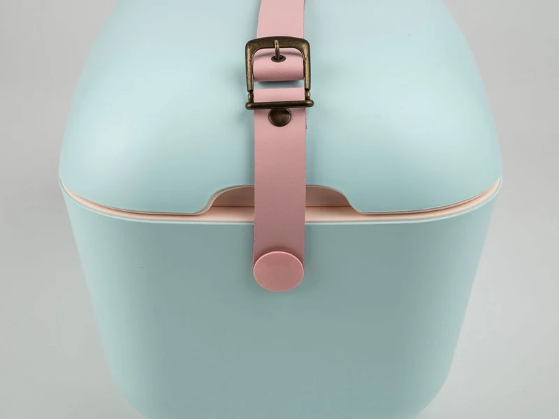 Polarbox Kühlbox mit Schultergurt - Hellblau - 12 Liter
