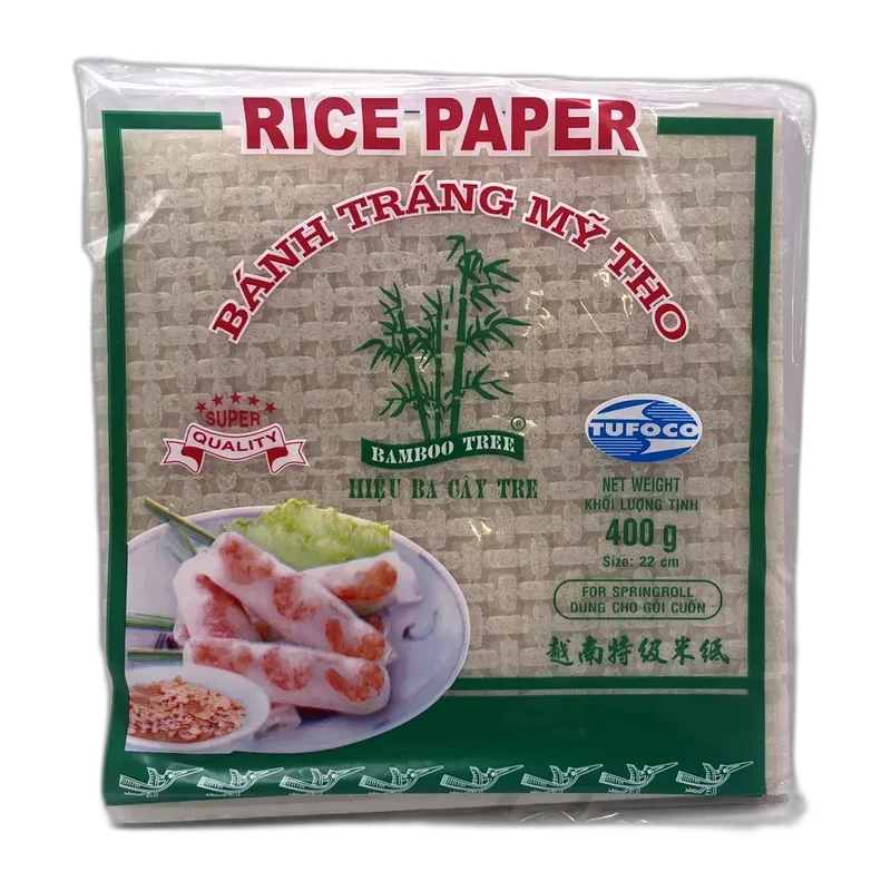 BAMBOO TREE Reispapier Viereckig 400G