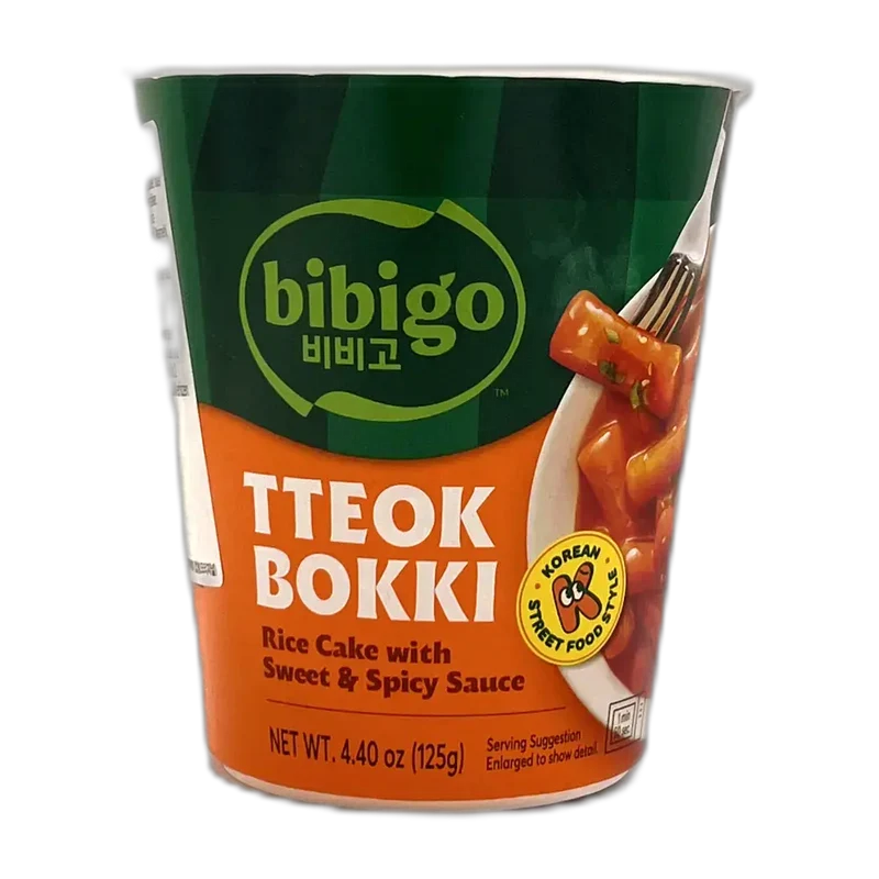 BIBIGO Tteokbokki Mit Sweet & Spicy Sauce 125G