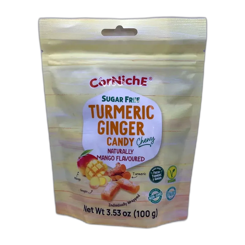 CORNICHE Tumeric Ginger Candy Mango 100G