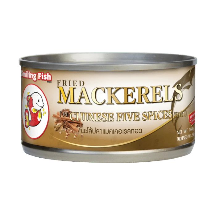 SMILING FISH Makrelen in Gewürze Sauce 160G