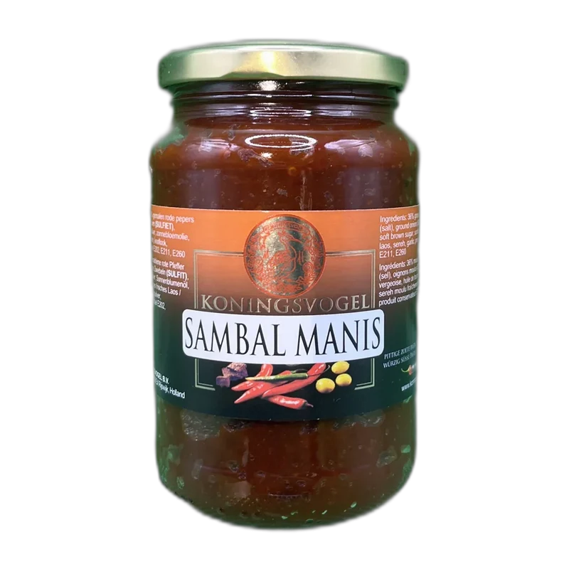 Koningsvogel Sambal Oelek 375G