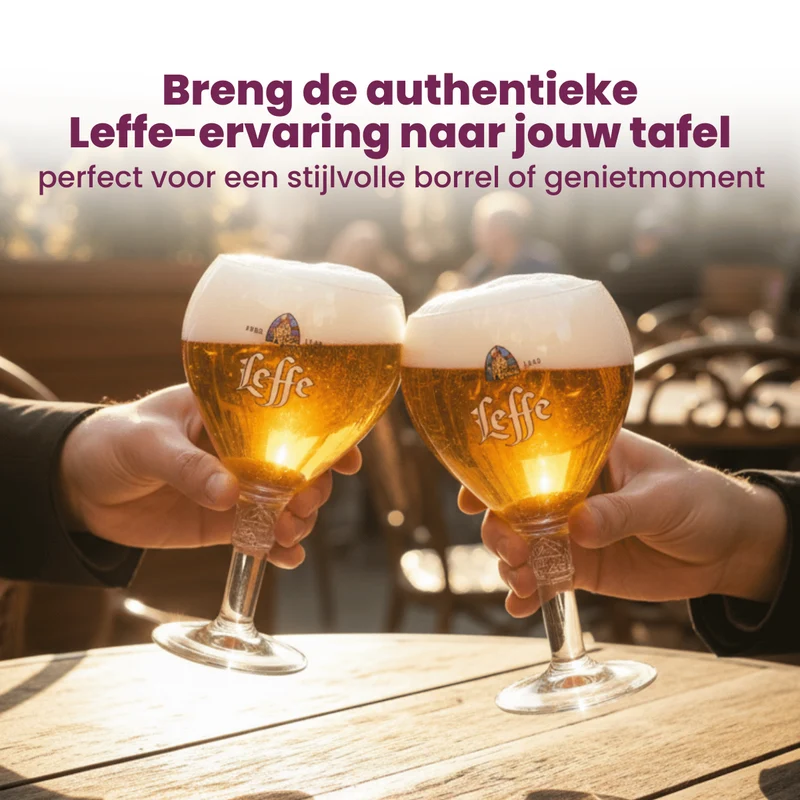 Leffe Biergläser 250 ml - 6 Stück