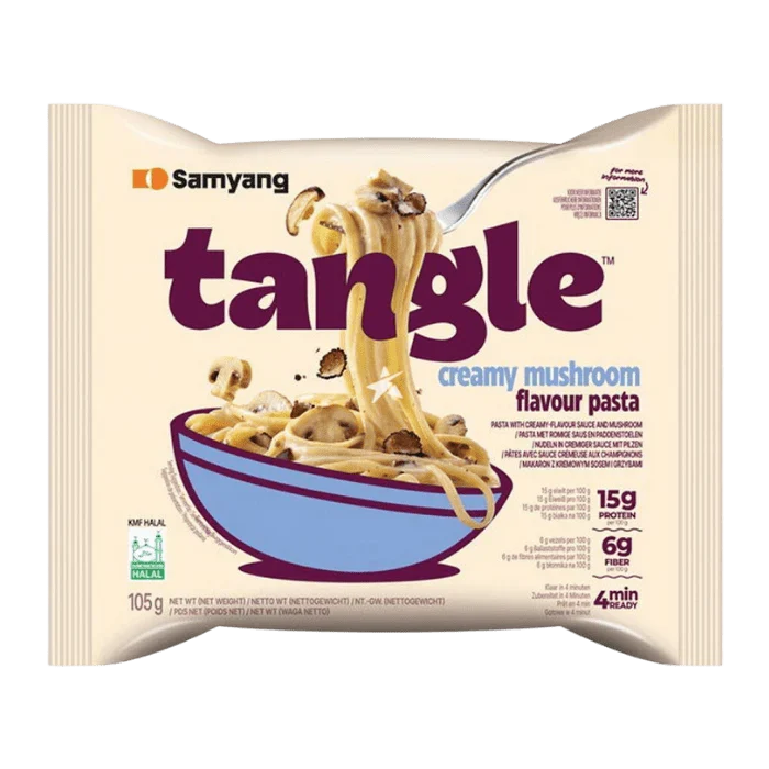 SAMYANG TANGLE Creamy Mushroom Flav. Pasta 105G