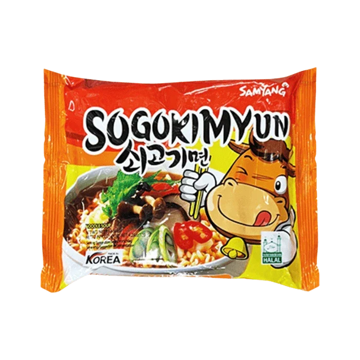 SAMYANG Ramen Noodle Sogogi Myun Beef 120G