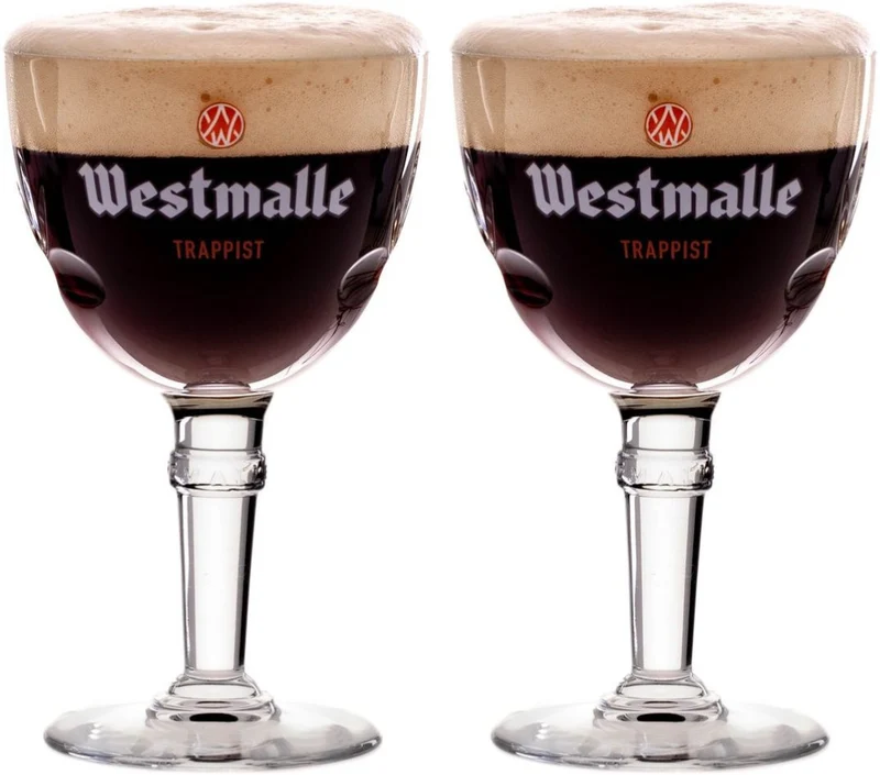 Westmalle Trappistenbiergläser - 330 ml - 2 Stück