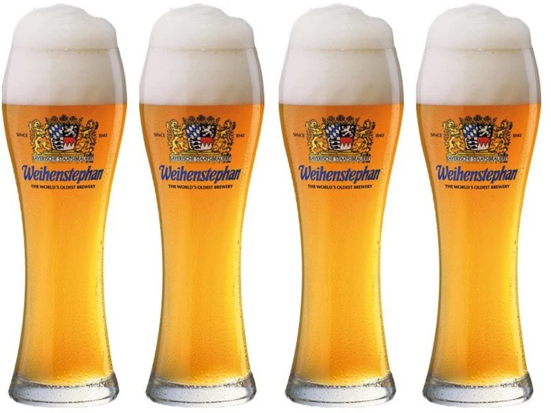 Weihenstephaner Biergläser Weizen - 500 ml - 4 Stück