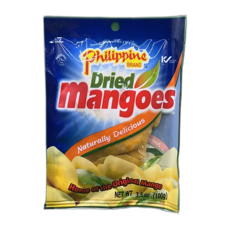 PHILIPPINE BRAND Dried Green Mangos Btl 100G