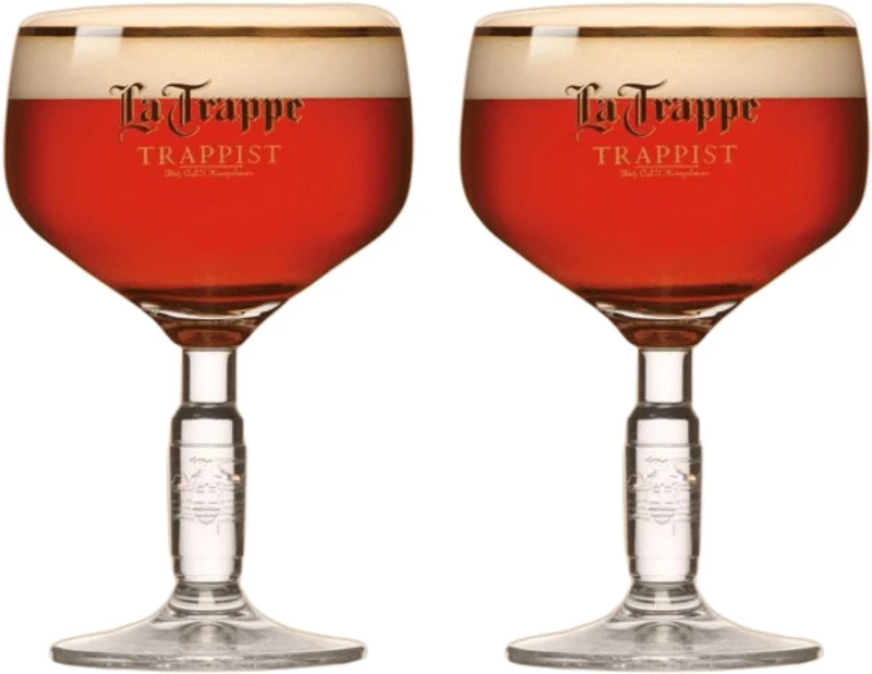 La Trappe Biergläser Bokal 250 ml - 2 Stück