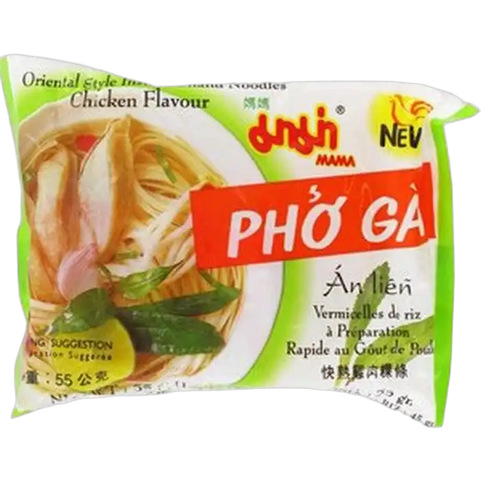 MAMA Instant Reisudeln Hühnchen Pho Ga Pk 55G