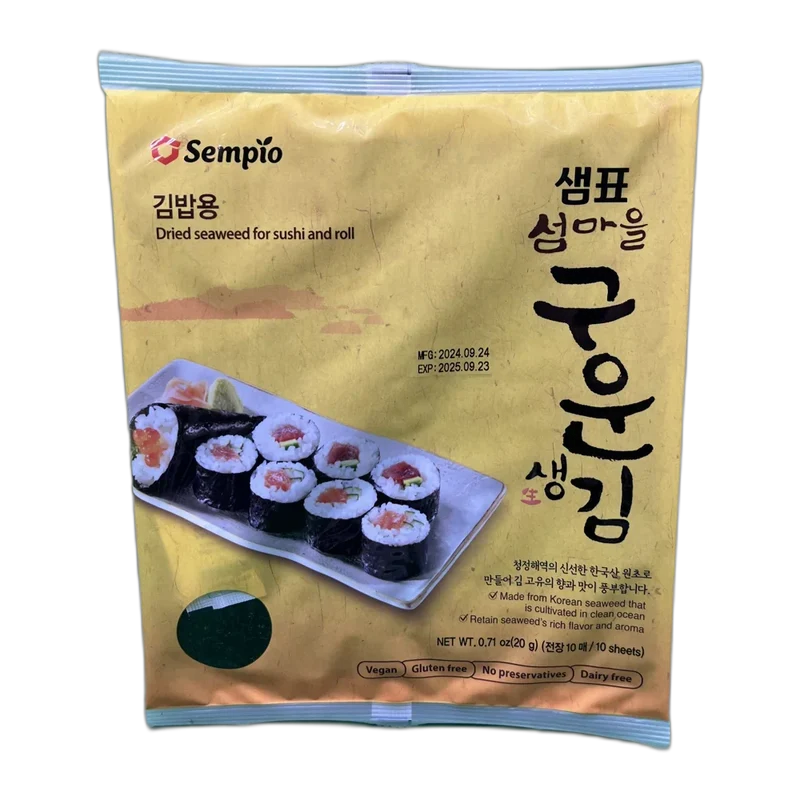 SEMPIO Seaweed For Sushi And Roll (Gelb) 20G