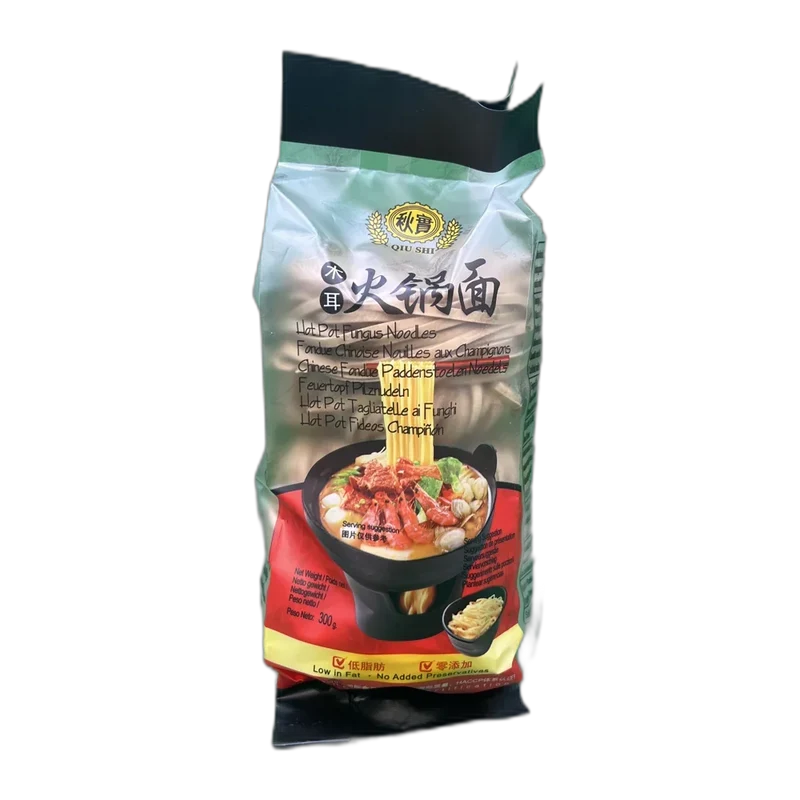 QIU SHI Hot Pot Noodle Fungus 300G