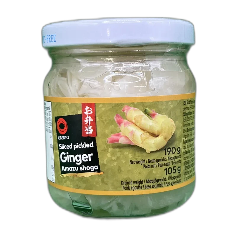 OBENTO Pickled Ginger Sushi Ingwer Weiß 190G