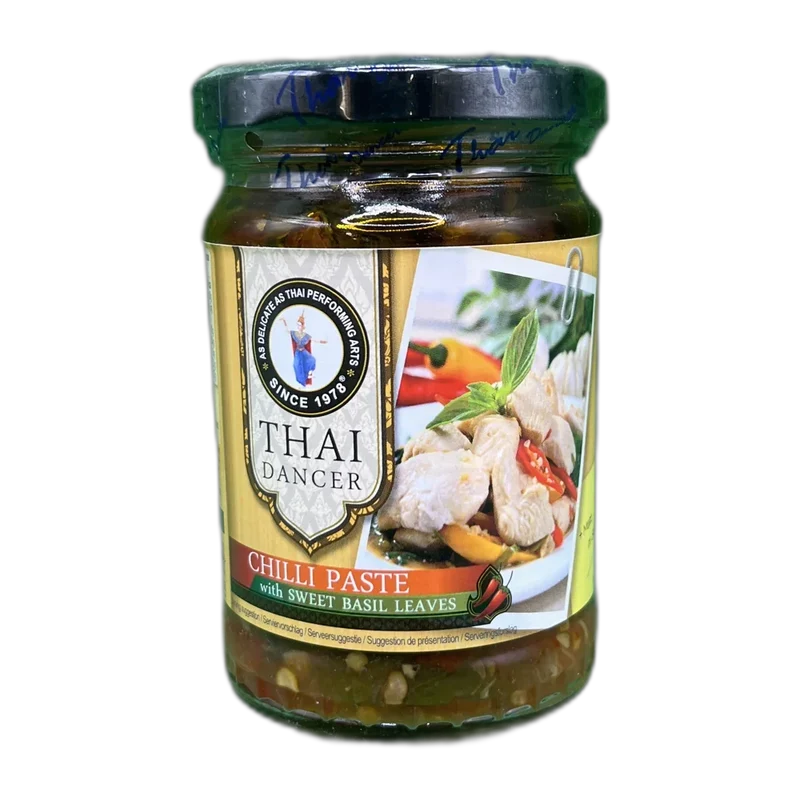 THAI DANCER Chilli Paste W. Sweet Basil 200G
