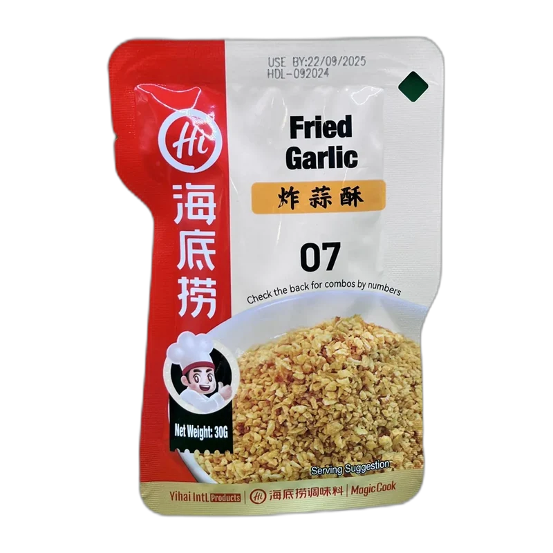 HAIDILAO Fried Garlic Frittiert. Knoblauch 30G