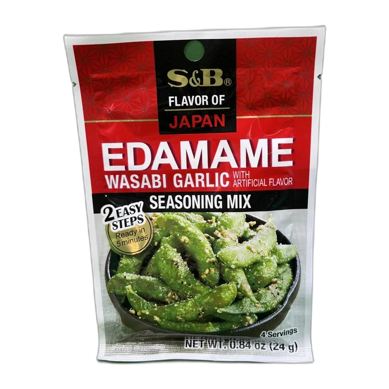 S&B Edamame Wasabi Garlic Gewürzmix 24G
