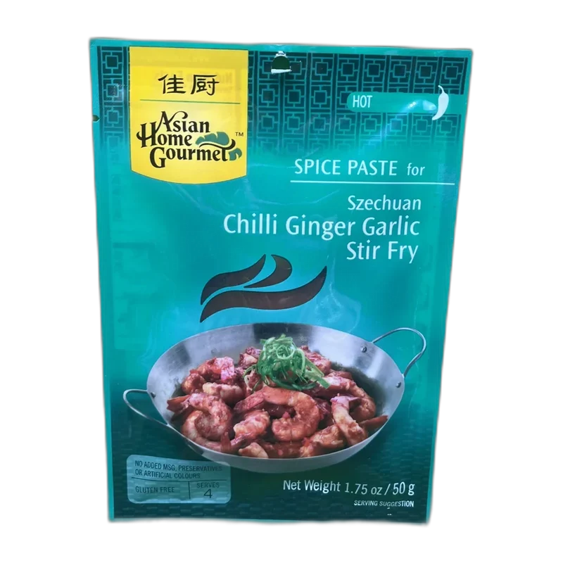 AHG Szechuan Paste Chilli Ginger, Garlic 50G