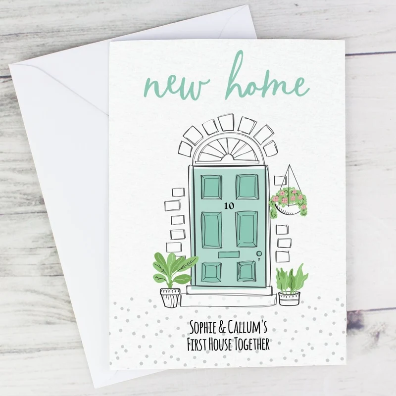 Personalised New Home Card