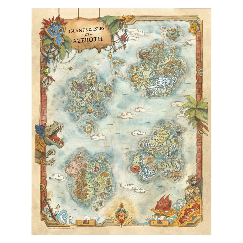 World of Warcraft - Kunstdrucke 5er Set