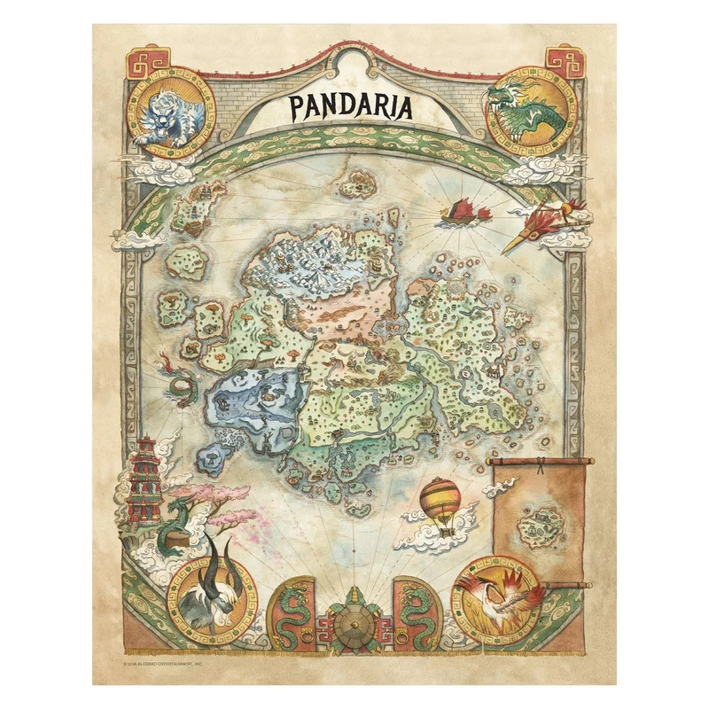 World of Warcraft - Kunstdrucke 5er Set