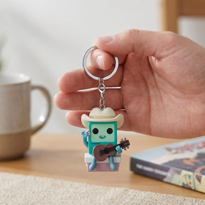 Adventure Time - Cowboy BMO mit Gitarre Funko Pop Schlüsselanhänger