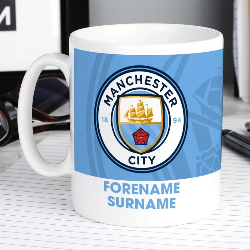 Man City Personalised Mug