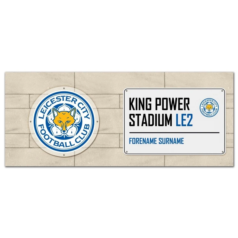 Leicester City FC Street Sign Mug