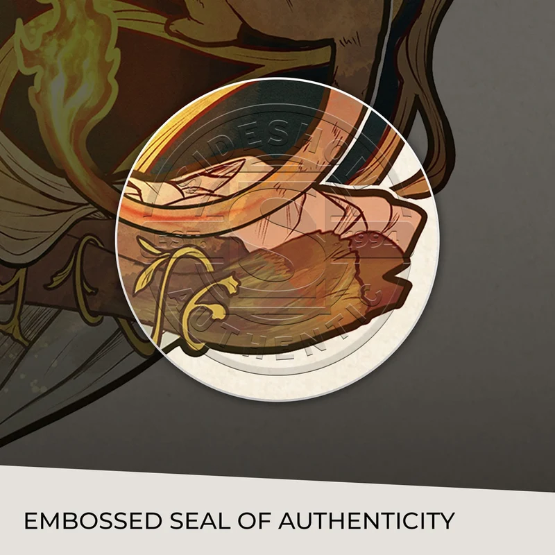 Critical Role Kunstdruck Ashley Johnson: 10th Anniversary