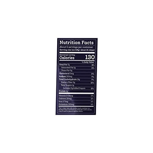 Siete Sea Salt Grain Free Tortilla Chips, 5 oz bags (1 PACK)