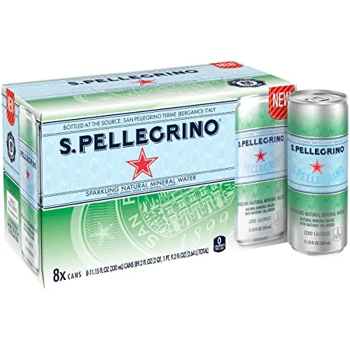 S.Pellegrino Essenza Variety Pack - Blood Orange, Wild Strawberry, Original (unflavored) ,11.15 Fl. Oz (Pack of 24)